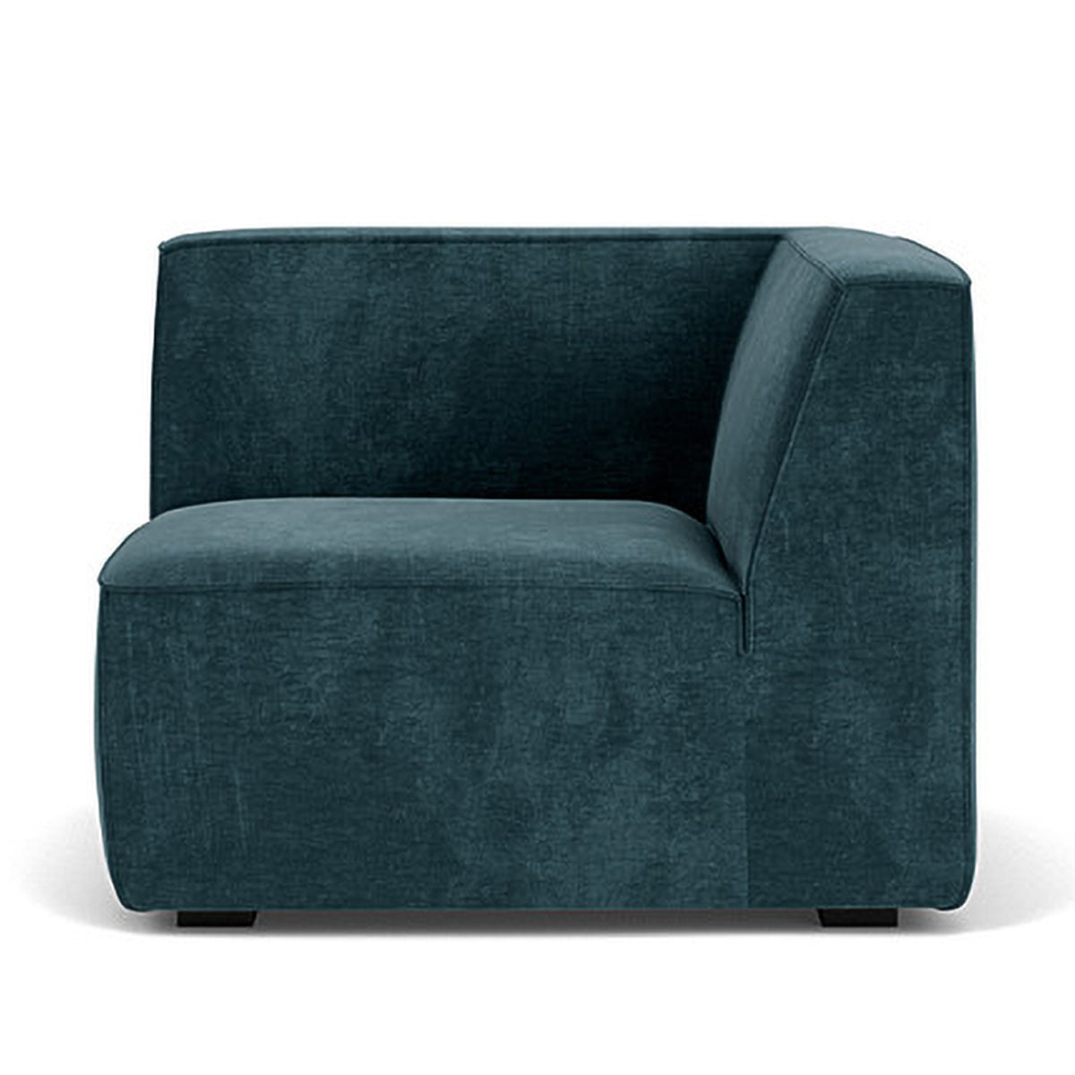 1-Seater Right Corner Modular Sofa in Durable Dane Fabric - Perfect for Small Apartments, Living Rooms & Cozy Spaces