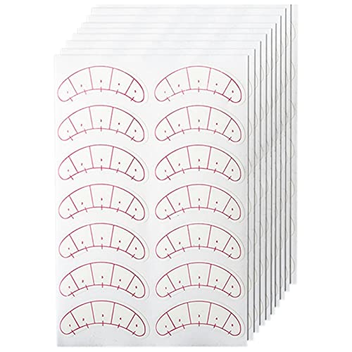 Professional DIY Eyelash Extension Kit - 10 Sheets Creative Beauty Paper & Adhesive Training Supplies for Salon & Home Use | Perfect for Beginners & Professionals
