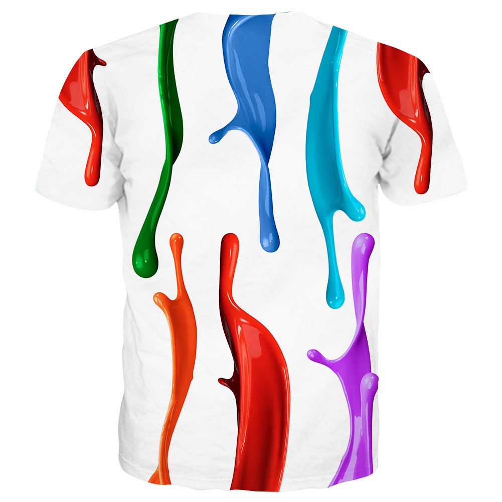 LAIDIPAS Unisex Graphic Tees - 3D Printed Short Sleeve T-Shirts for Men & Women | Trendy Novelty Tops for Casual Wear, Street Style & Everyday Outfits