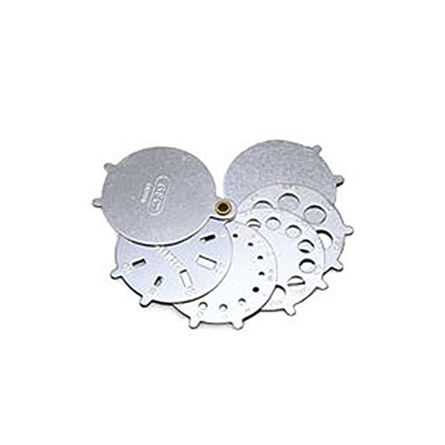 Premium Diamond & Gemstone Pocket Sizing Gauge - Professional Jewelry Measuring Tool - 35-560 - Perfect for Jewelers, Gemologists & Hobbyists (Ideal for Ring Sizing, Stone Measurement & Jewelry Making)