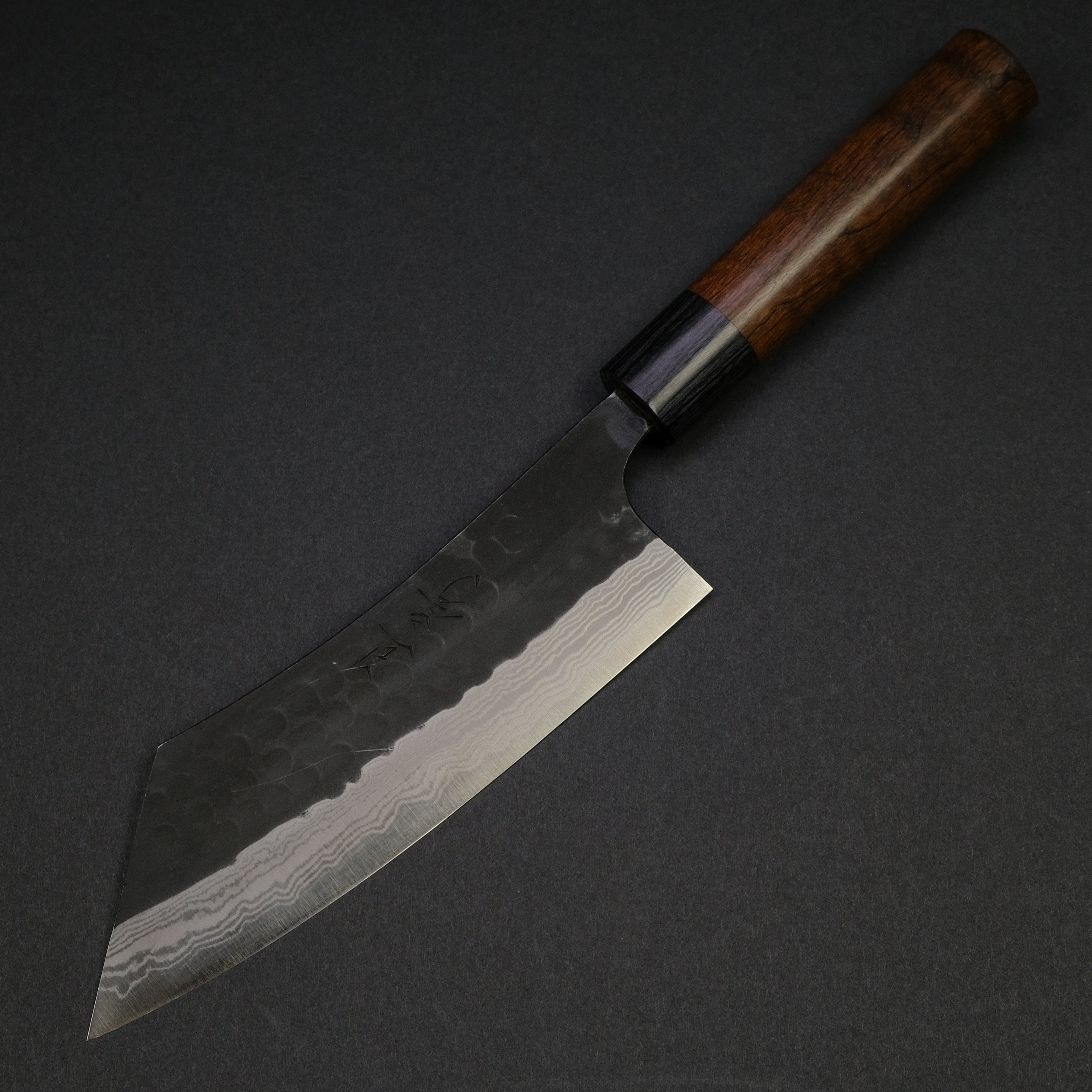 Akifusa Blue Super Hakata 170mm Japanese Kitchen Knife - High Carbon Stainless Steel Blade for Sushi, Sashimi & Precision Cutting - Perfect for Chefs & Home Cooks