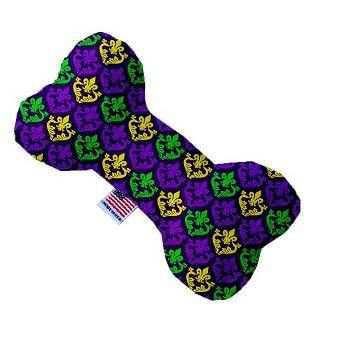 Colorful Mardi Gras Squeaker Dog Toy - Fun Noisemaker for Puppies & Small Dogs - Perfect for Carnival Parties, Training & Playtime