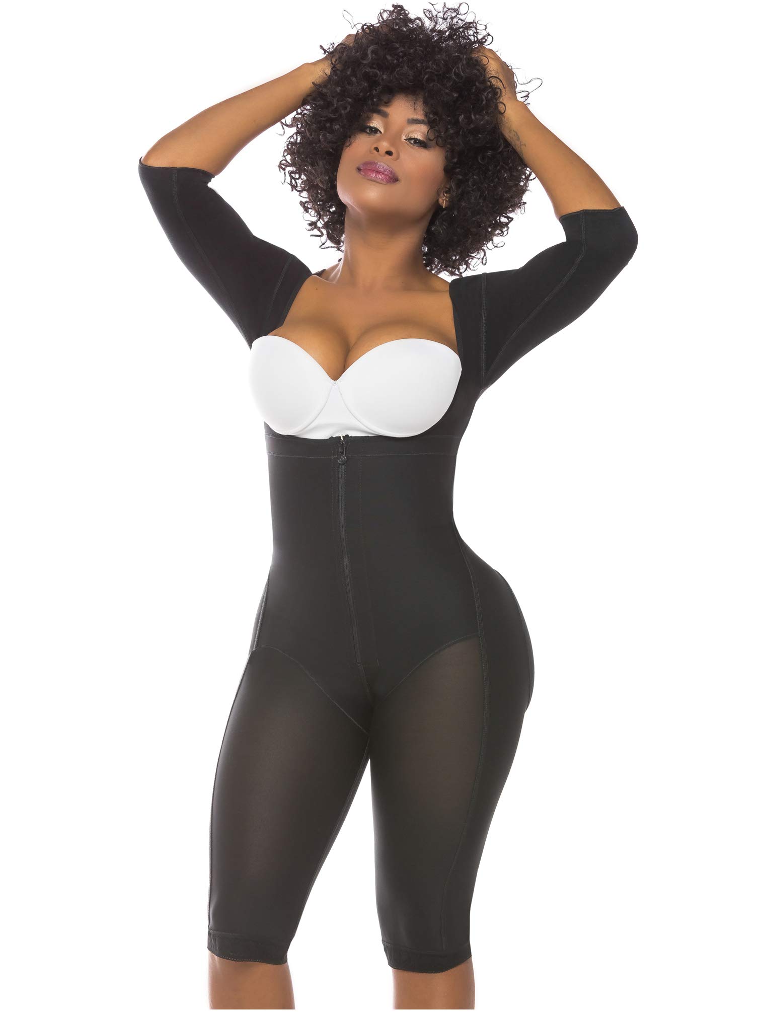 Post-Surgery Compression Garments for Liposuction Recovery - Colombian Fajas Salome 0525 - Ideal for Post-Op Healing & Body Shaping