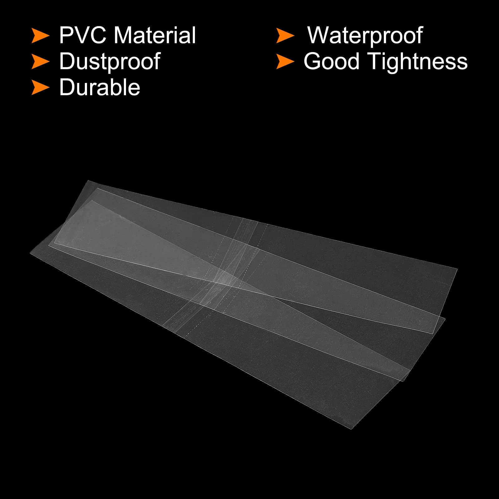 PATIKIL 118x30mm Perforated PVC Shrink Bands - 400 Pack Heat Shrink Wrap for Bottles, Jars & Cans (Fits 2.76-2.91 Inch Caps) - Clear Food-Grade Sealing Bands for Home Brewing, DIY Crafts & Commercial Packaging