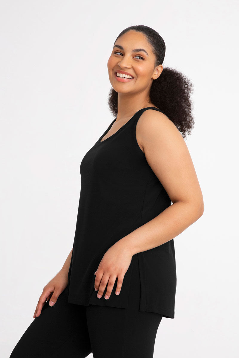 Sympli Go To Relaxed Fit Tank Top for Women - Soft & Comfortable Casual Wear for Everyday, Lounge, Yoga & Summer Outfits