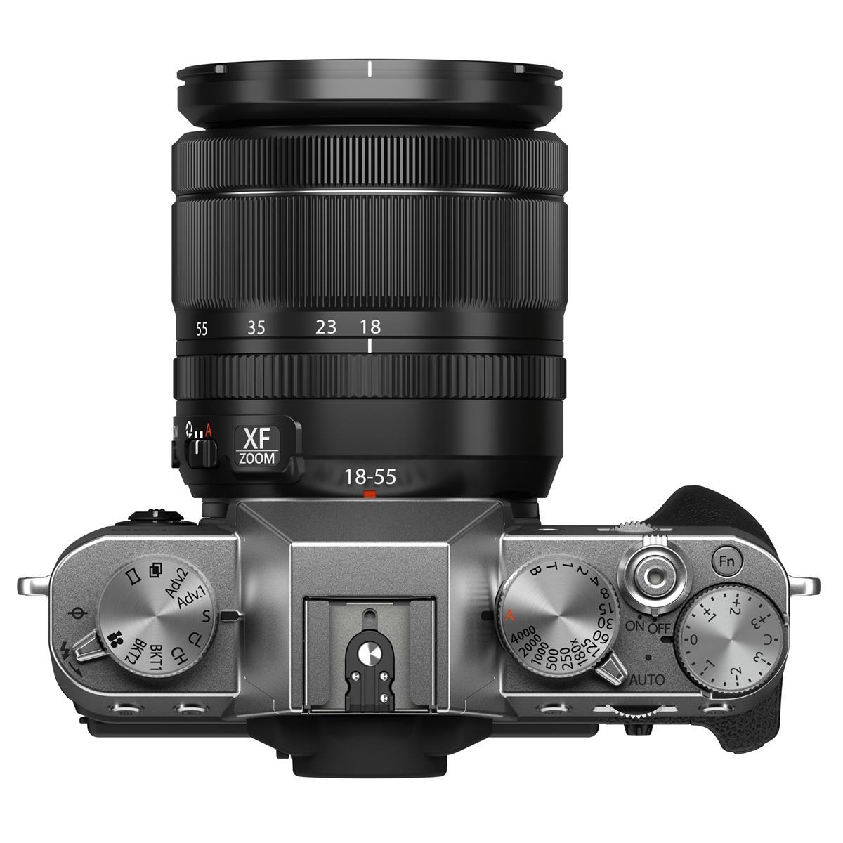 Fujifilm X-T30 II Mirrorless Digital Camera with XF 18-55mm f/2.8-4 Lens Kit (Silver) - Professional Photography, Travel & Vlogging Camera for Content Creators