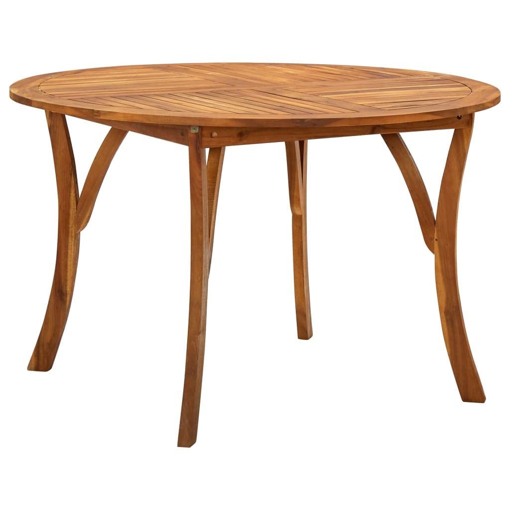 Outdoor Round Patio Bistro Dining Table - 47.2