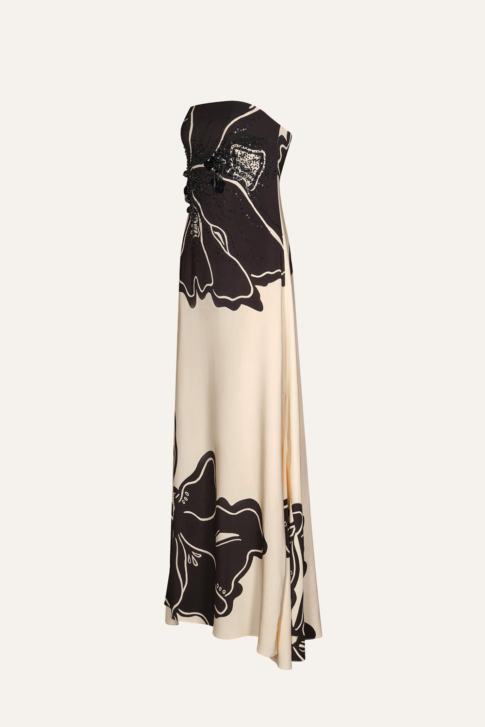 Floral Print Dress for Women - Elegant Summer Maxi Dress with V-Neck & Flowy Skirt - Perfect for Beach, Vacation & Casual Outings