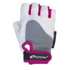 Spokey Fitness Gloves for Men & Women - Non-Slip Workout Gloves with Wrist Support - Ideal for Gym, Weightlifting, Cross Training & Cycling