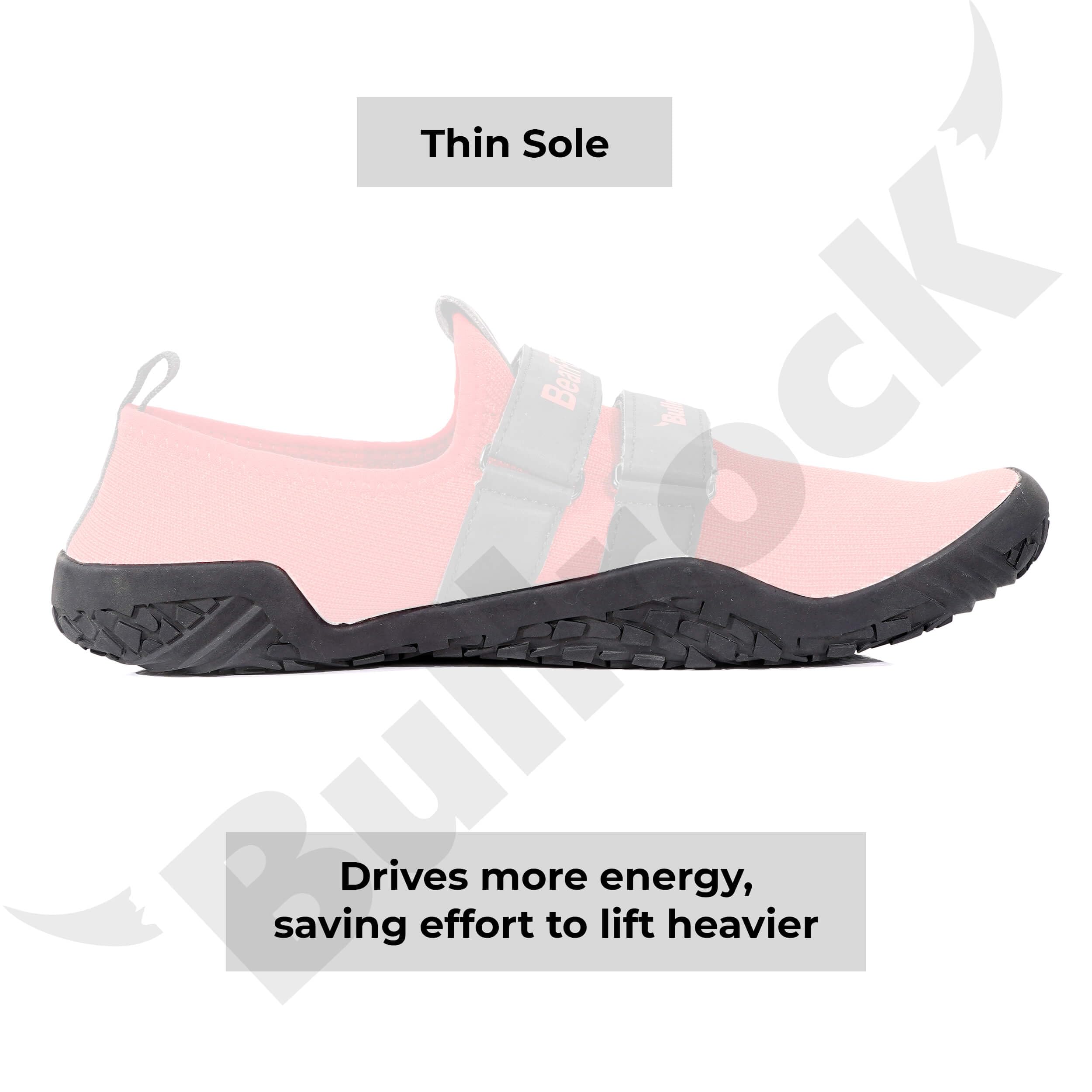 Bullock Deadlift Shoes for Powerlifting & Weightlifting – BearFEAT Flat Cross Training Shoes | Gym Workout & Strength Training Footwear | Ideal for Squats, Deadlifts & Olympic Lifts