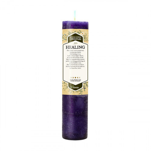 Blessed Herbal Original Candle for Relaxation & Healing | Aromatherapy Scented Soy Wax Candle for Home, Meditation & Spiritual Wellness