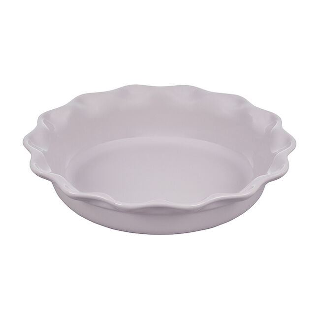Le Creuset Heritage Pie Dish - 9.5 Inch Ceramic Baking Dish for Pies, Quiches & Tarts | Oven, Microwave & Freezer Safe | Perfect for Holiday Baking & Family Gatherings