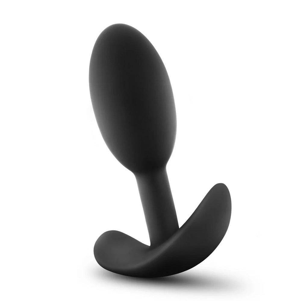 Anal Adventures Vibra Slim Platinum Silicone Butt Plug - Small Size, Body-Safe & Waterproof - Perfect for Beginners, Couples Play & Sensual Exploration