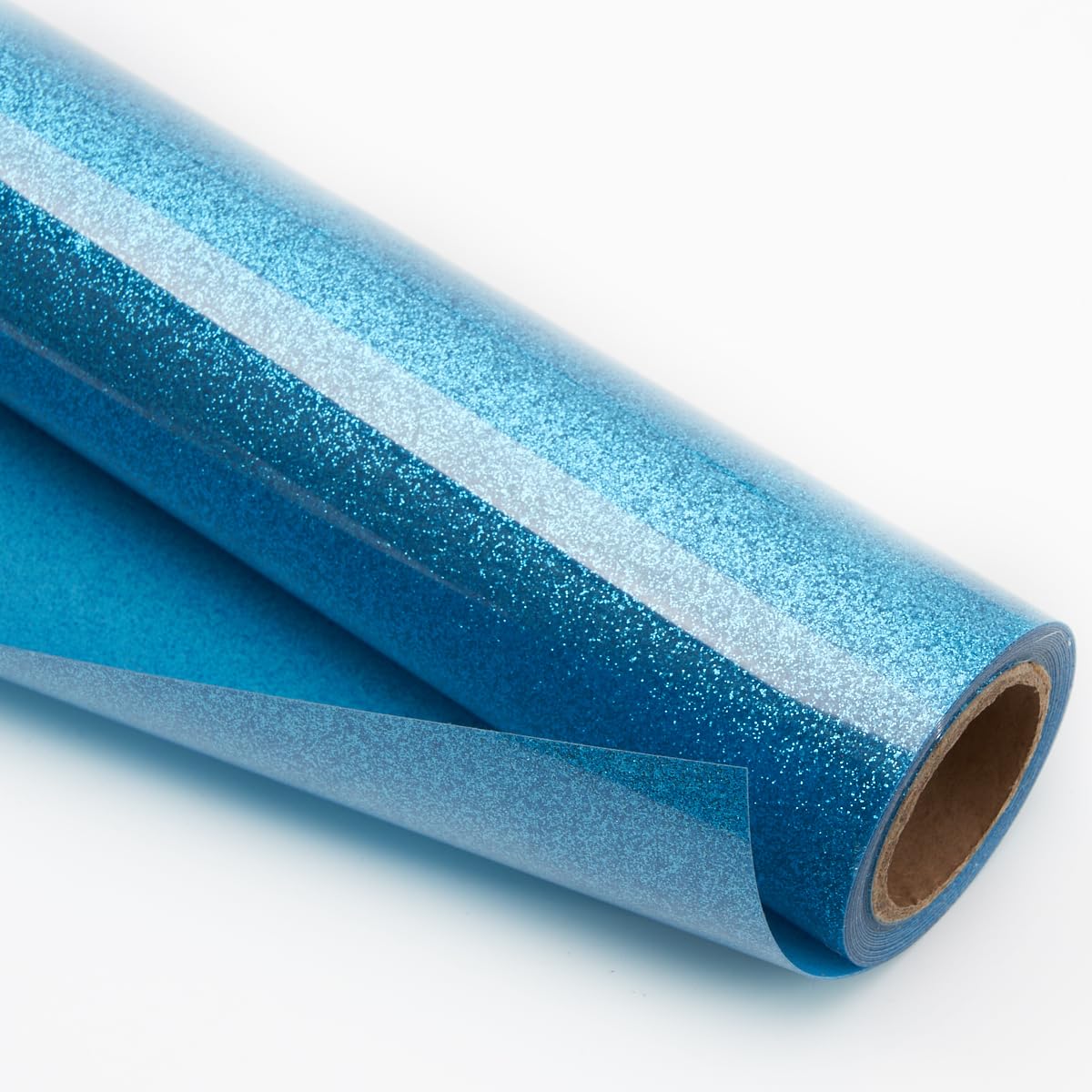 Blue Glitter Heat Transfer Vinyl (HTV) Roll 12