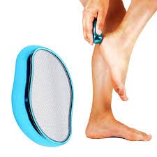 Painless Hair Removal Tool for Men & Women - Hair Eraser Exfoliator for Smooth Skin on Arms, Legs, Back & Chest | At-Home Hair Removal Solution for Silky Soft Skin | Perfect for Pre-Shave Prep & Post-Wax Care