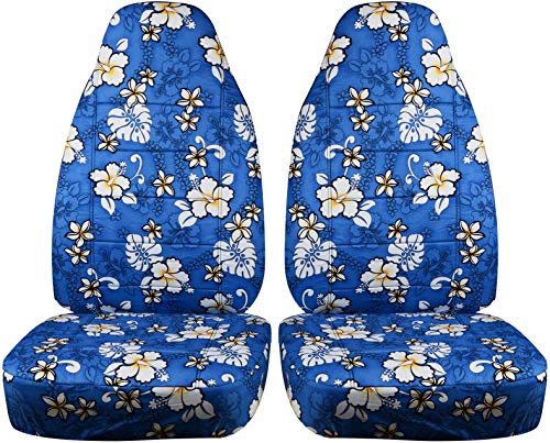 Blue w Flowers