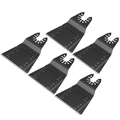 High-Speed Oscillating Quick Release Saw Blades - Premium Metal & Wood Cutting Blades with High Hardness Teeth for Soft Metals, DIY Projects, and Precision Hole Cutting - Perfect for Carpentry, Metalworking, and Home Renovation