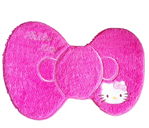 Non-Slip Red Foot Pad Mat for Bathroom & Toilet Door - Water Absorbent, Washable Floor Mat for Home, Shower & Entryway Use