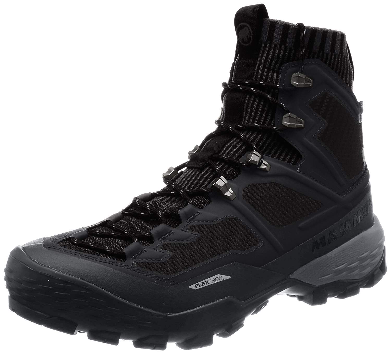 Mammut Duck Knit High GTX Waterproof Mountain Boots for Men - Lightweight Hiking & Trekking Shoes for Outdoor Adventures, Camping & Backpacking