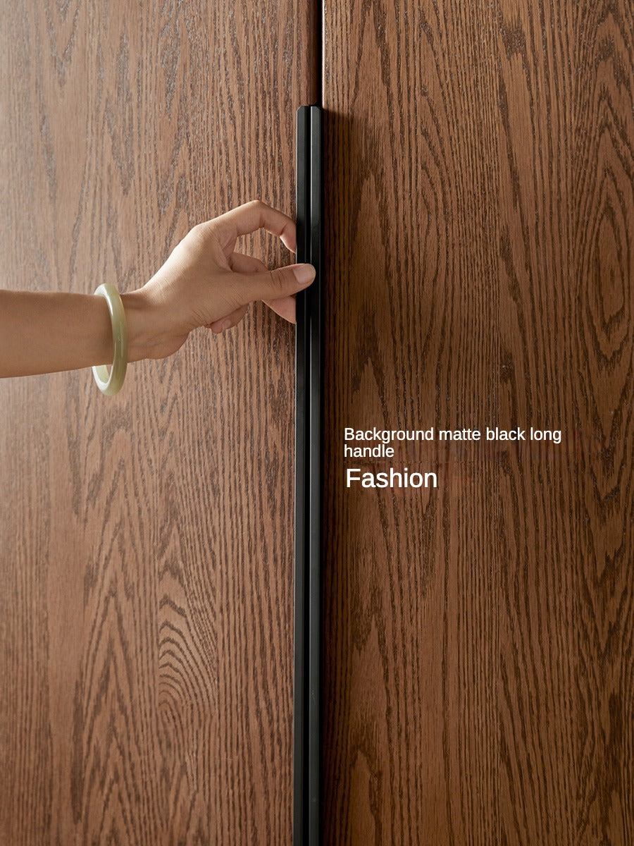 Solid Oak Wood Wardrobe - Spacious & Durable Closet Organizer for Bedroom, Living Room, or Walk-In Closet Storage