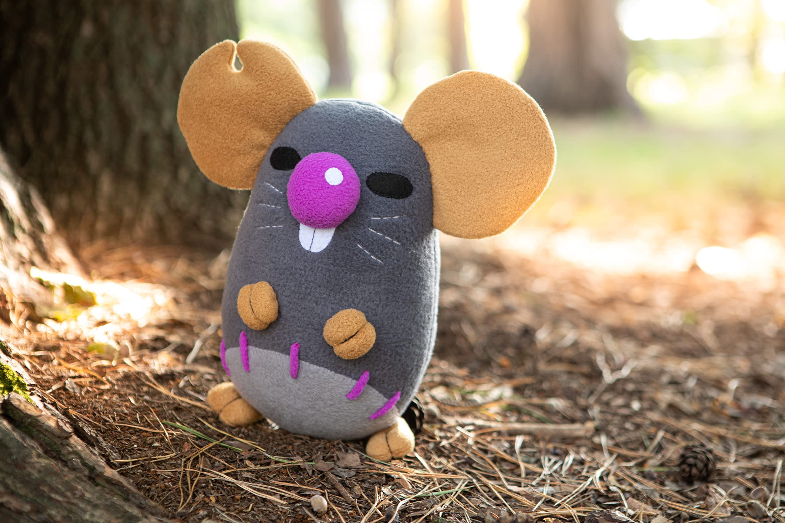 Handmade Hades Mort Soft Plush Toy - 10.6