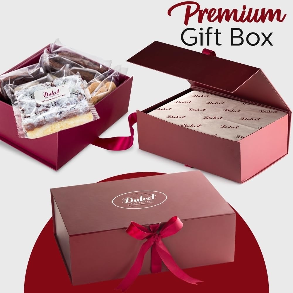 Dulcet Gift Baskets - Grand Signature Bakery Gift Basket with Fresh Baked Treats | Perfect Holiday Gift for Men, Women, Families & Corporate Clients | Ideal for Parties, Office Events & Client Appreciation
