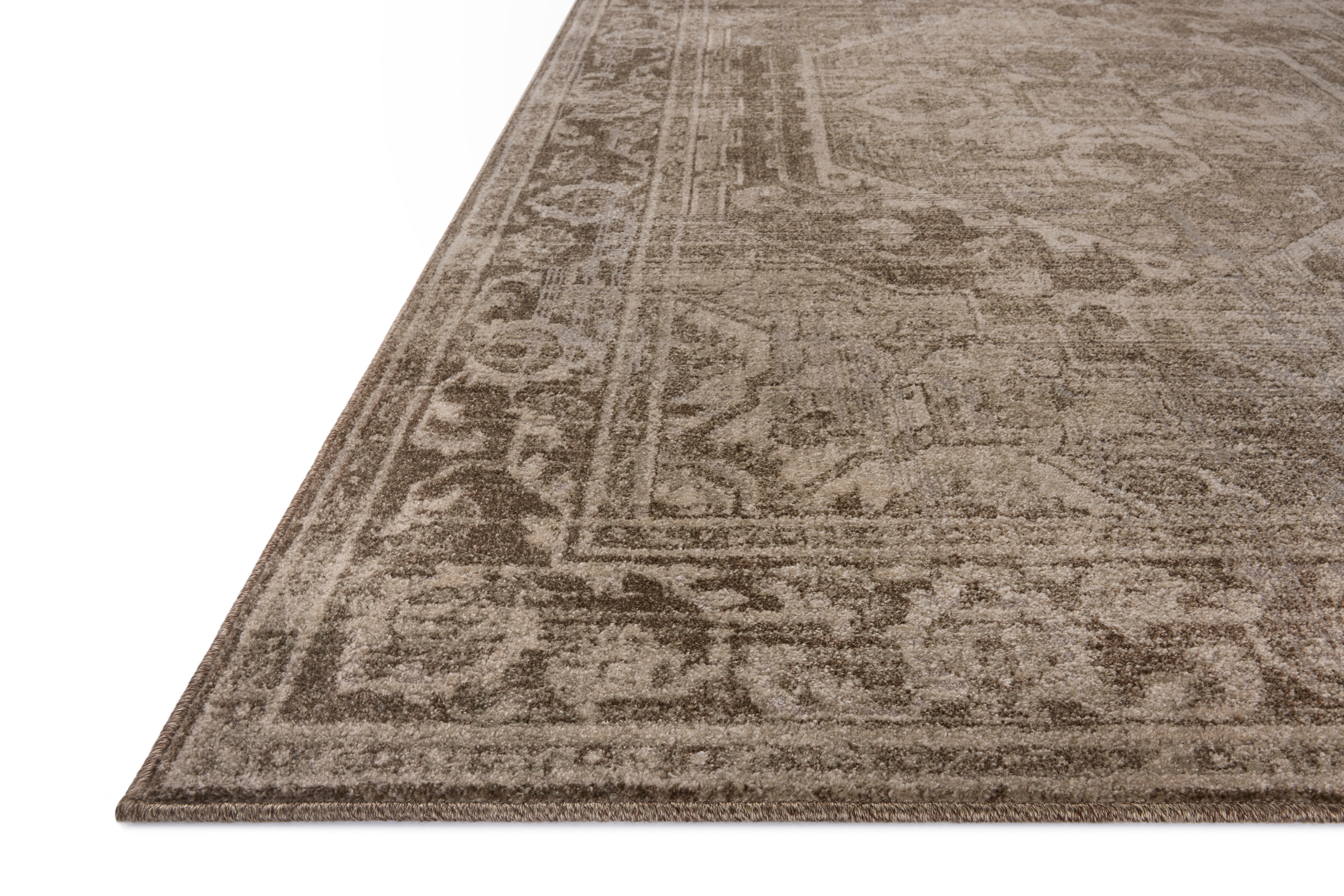 Premium Mona Cocoa & Stone Pattern Area Rug - Soft & Durable Non-Slip Living Room Carpet for Home Decor, Bedroom, Office (5x7 ft) - Perfect for Cozy Spaces & Modern Interiors