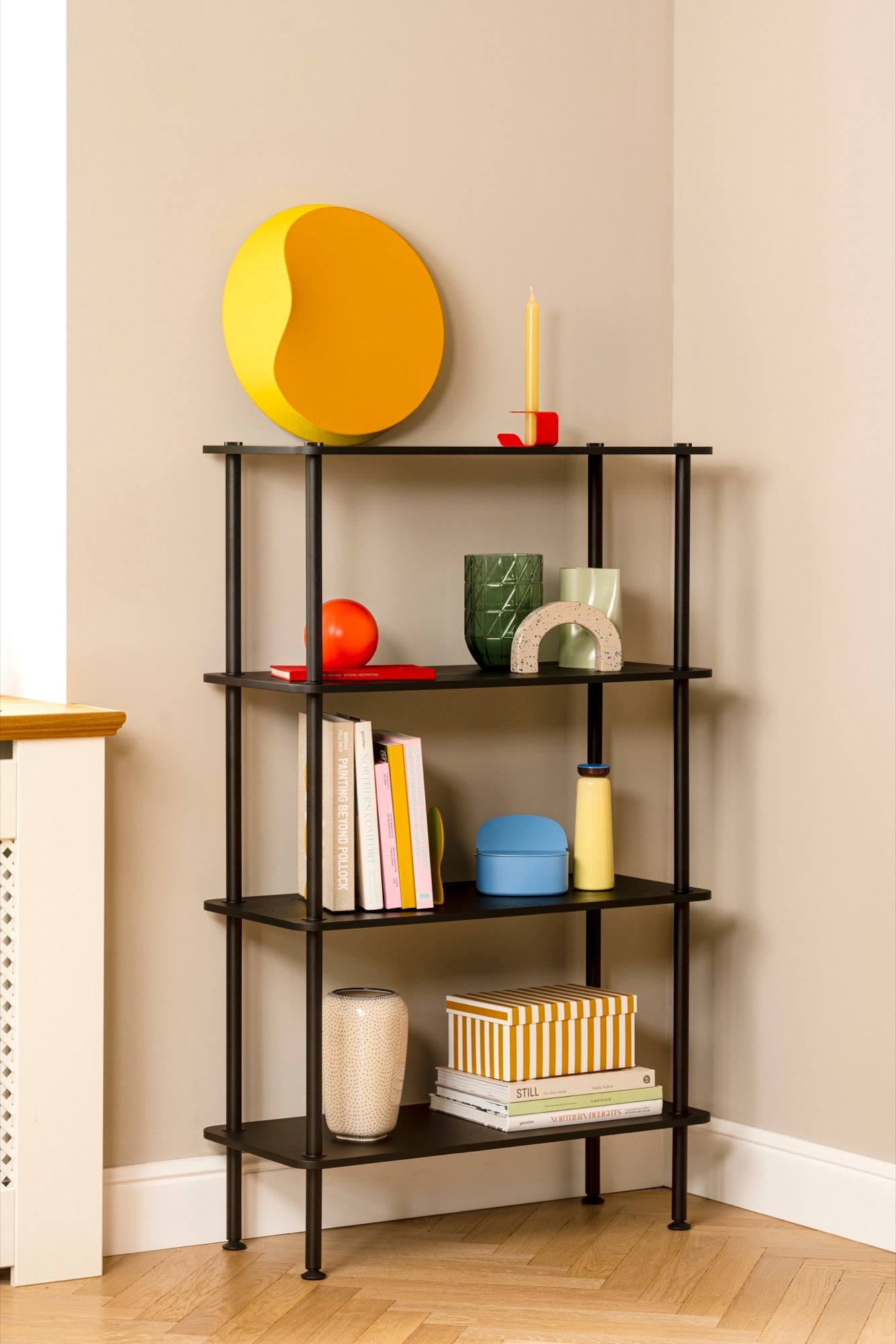5-Tier Teidi Bookcase - Modern Wooden Bookshelf for Home & Office Storage - Perfect for Living Room, Bedroom, or Study Organization
