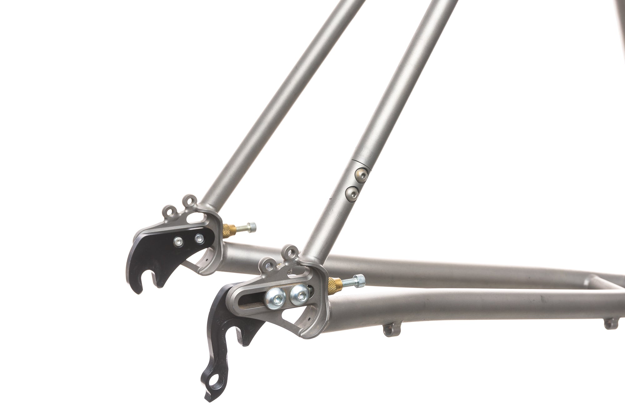 Alchemy Custom Titanium 55cm Road Bike Frameset - Lightweight & Durable Cycling Frame for Road Racing & Endurance Rides