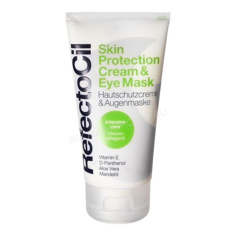 RefectoCil Skin Protection Cream & Eyebrow Tinting Eyemask - 75ml for Sensitive Skin Care & Professional Brow Tinting - Perfect for Salon Use & At-Home Beauty Treatments