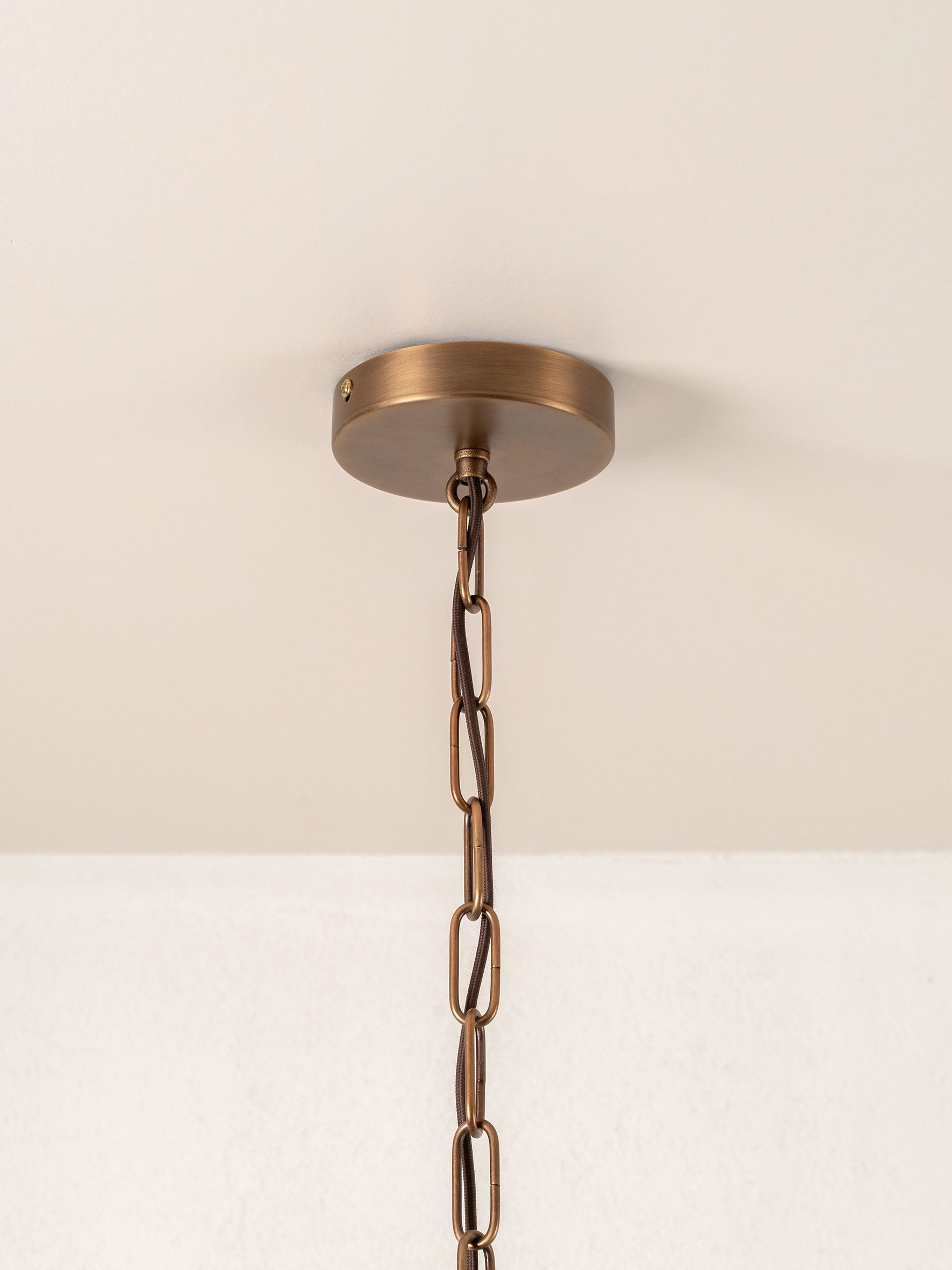 Petalia 9-Light Chandelier - Aged Brass & Smoked Green Glass Tube Design for Dining Room, Living Room, or Entryway Lighting