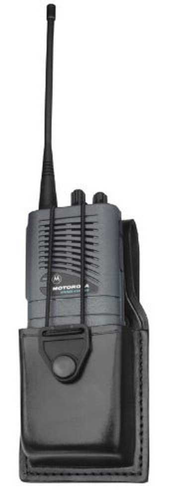 Gould & Goodrich K651-1W Universal Radio Case - Durable Black Weave Nylon Cover for Walkie Talkies & Two-Way Radios - Perfect for Outdoor Adventures, Security Work & Emergency Communication