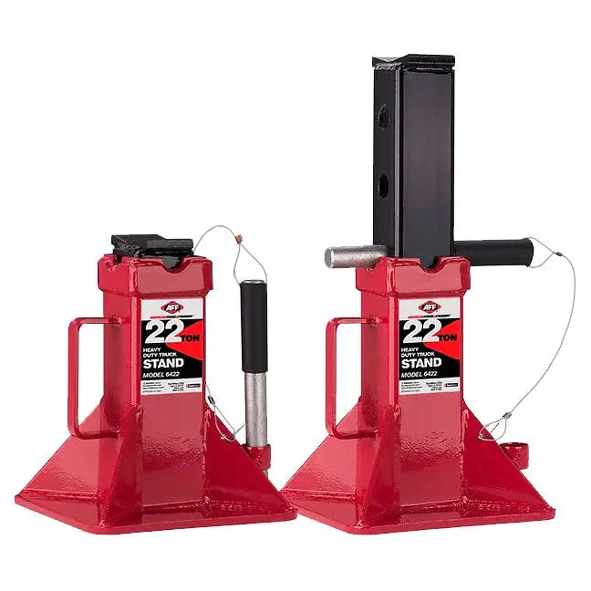 22 Ton Pin Style Truck Stand Set (Pair) - Heavy Duty Vehicle Support for Auto Repair, Maintenance & Off-Road Use - AFF 6422 Model