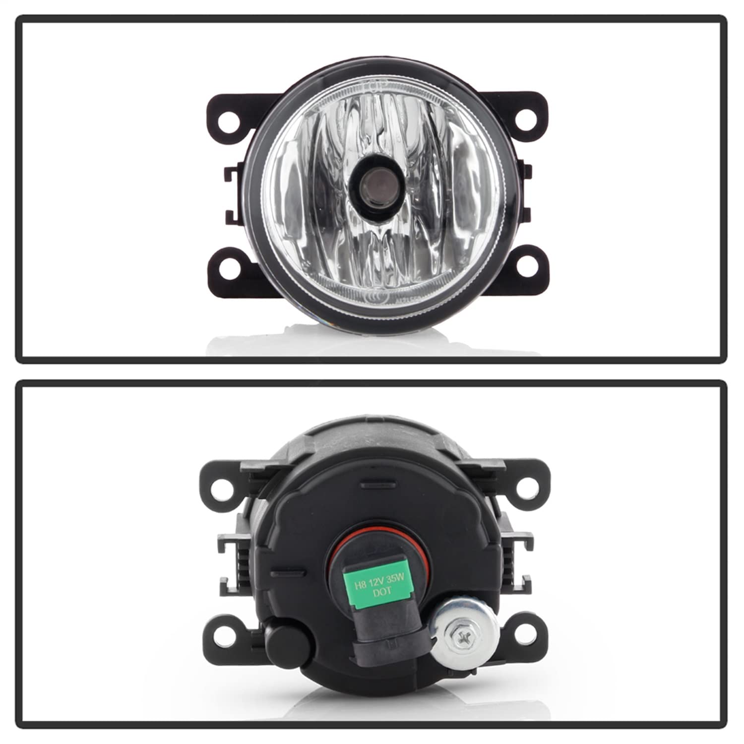 2019-2020 Dodge Ram 1500 OEM Style Halogen Fog Lights with Universal Switch - Clear Lens - Perfect for Night Driving & Off-Road Adventures (Does Not Fit 2500/3500 Models)