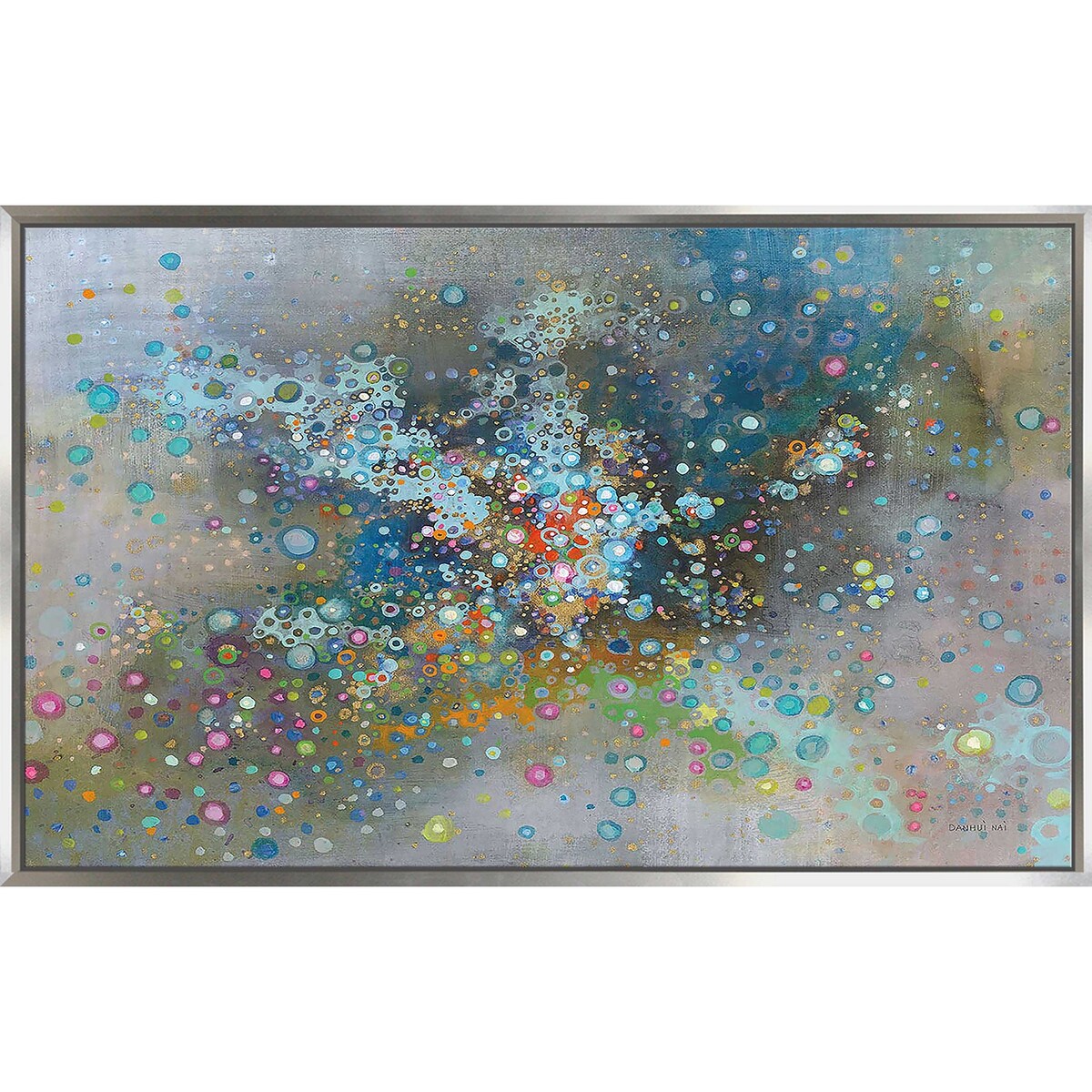 Stunning Andromeda Galaxy Print on Floating Canvas - Perfect for Home Decor, Wall Art & Space-Themed Room Design