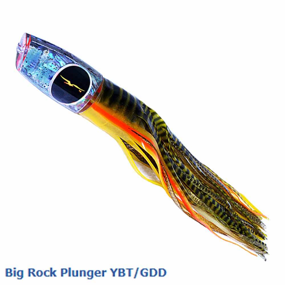 Black Bart Big Rock Plunger Trolling Fishing Lure - Saltwater & Freshwater Bass Fishing Lure for Offshore & Inshore Angling