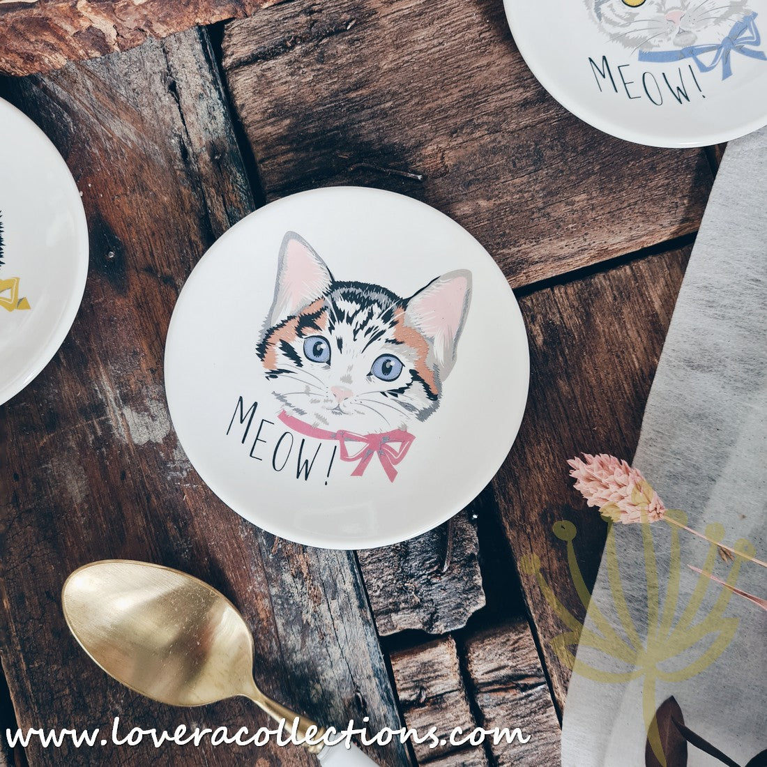 Authentic Japanese Meow Meow Neko Cat Head Condiment Dishes - Cute Cat-Themed Soy Sauce & Dip Bowls for Sushi, Ramen & Asian Cuisine - 50% Off Limited Time Sale