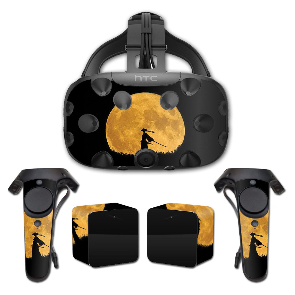MightySkins Full Coverage Vinyl Decal Wrap for HTC Vive - Samurai Design | Protective & Durable Skin Cover | Easy to Apply & Remove | Made in USA | Perfect for Gaming, VR Protection & Customization