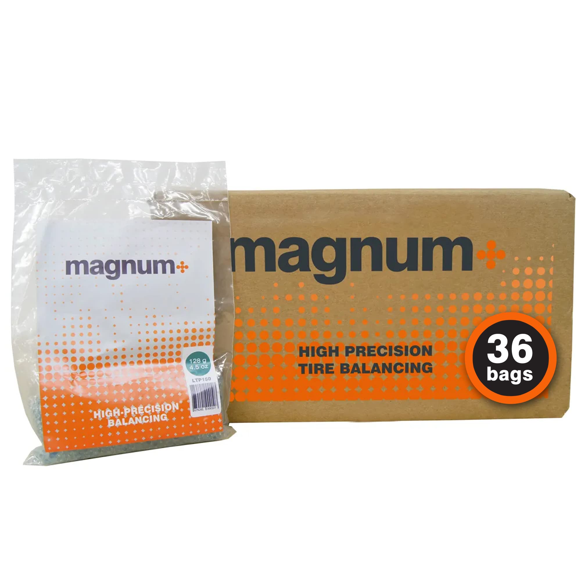 Martins Industries Magnum+ Tire Balancing Beads for Trucks & Trailers - 24 Bags (4.5oz/128g Each) - Eliminate Wheel Vibration & Improve Fuel Efficiency - Perfect for Fleet Maintenance & Long-Haul Driving