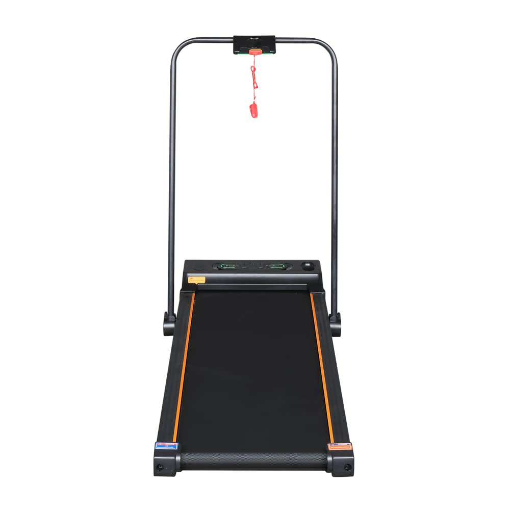 MengK 0.75HP Single Function Electric Treadmill - Compact Home Fitness Equipment for Walking & Jogging | Perfect for Small Spaces & Apartment Workouts
