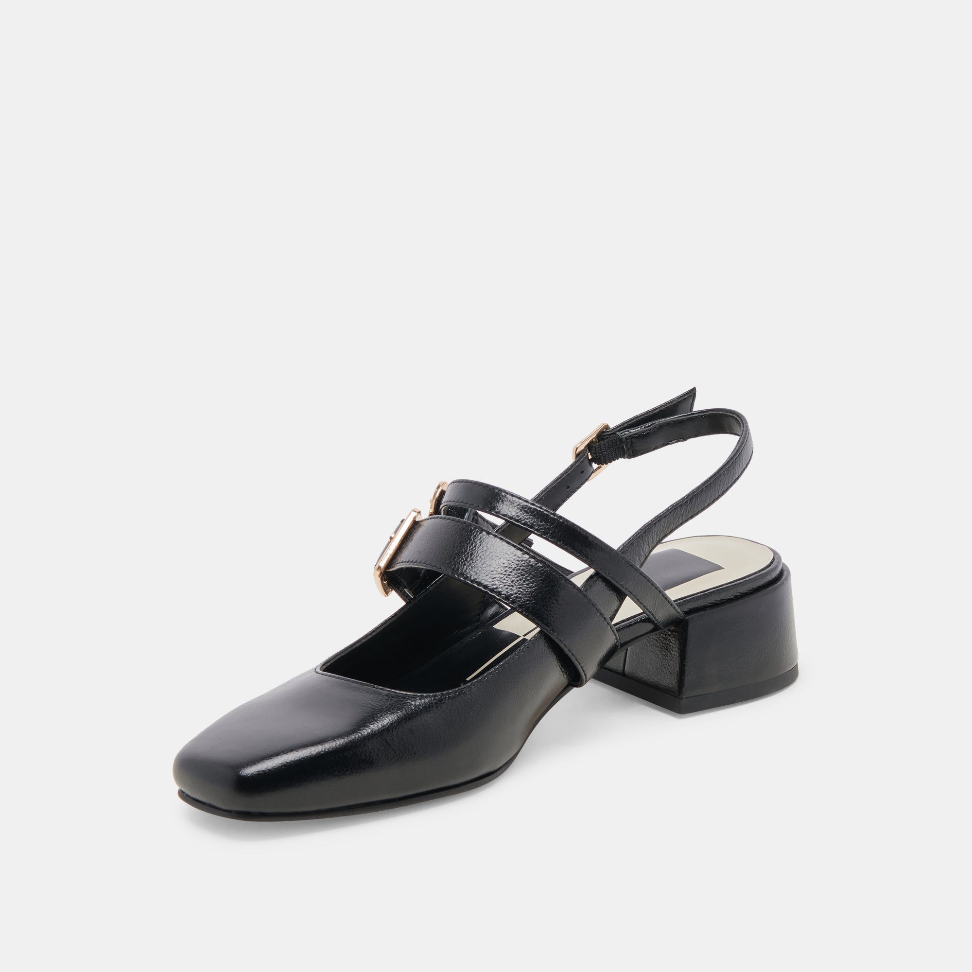 PATZY HEELS - Midnight Crinkle Patent Leather High Heels for Women | Elegant & Comfortable Dress Shoes for Parties, Weddings & Evening Events