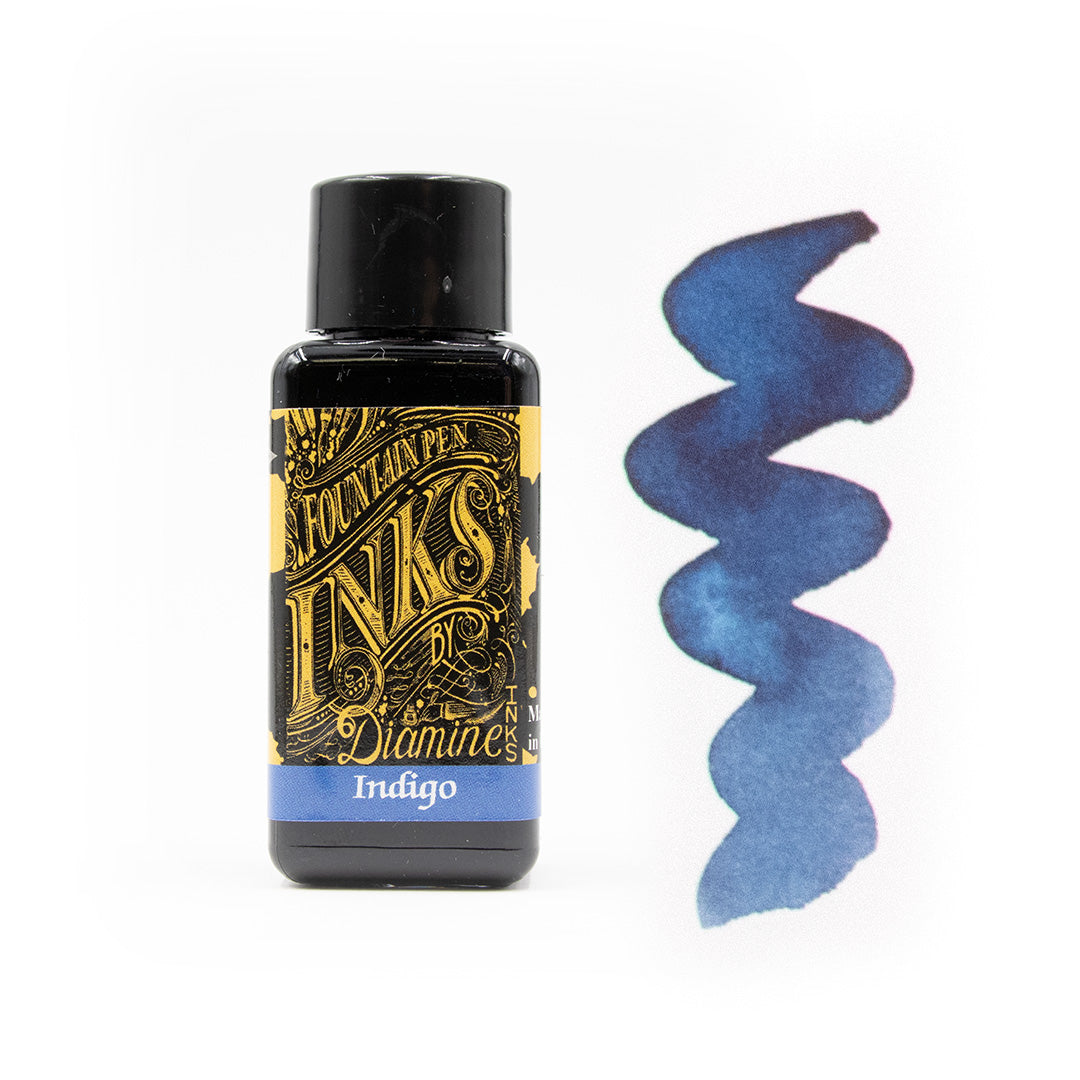 Premium Diamine Fountain Pen Ink 30ml Bottle - Vibrant Colors for Calligraphy, Journaling & Artistic Writing - Perfect for Fountain Pens, Dip Pens & Ink Drawing