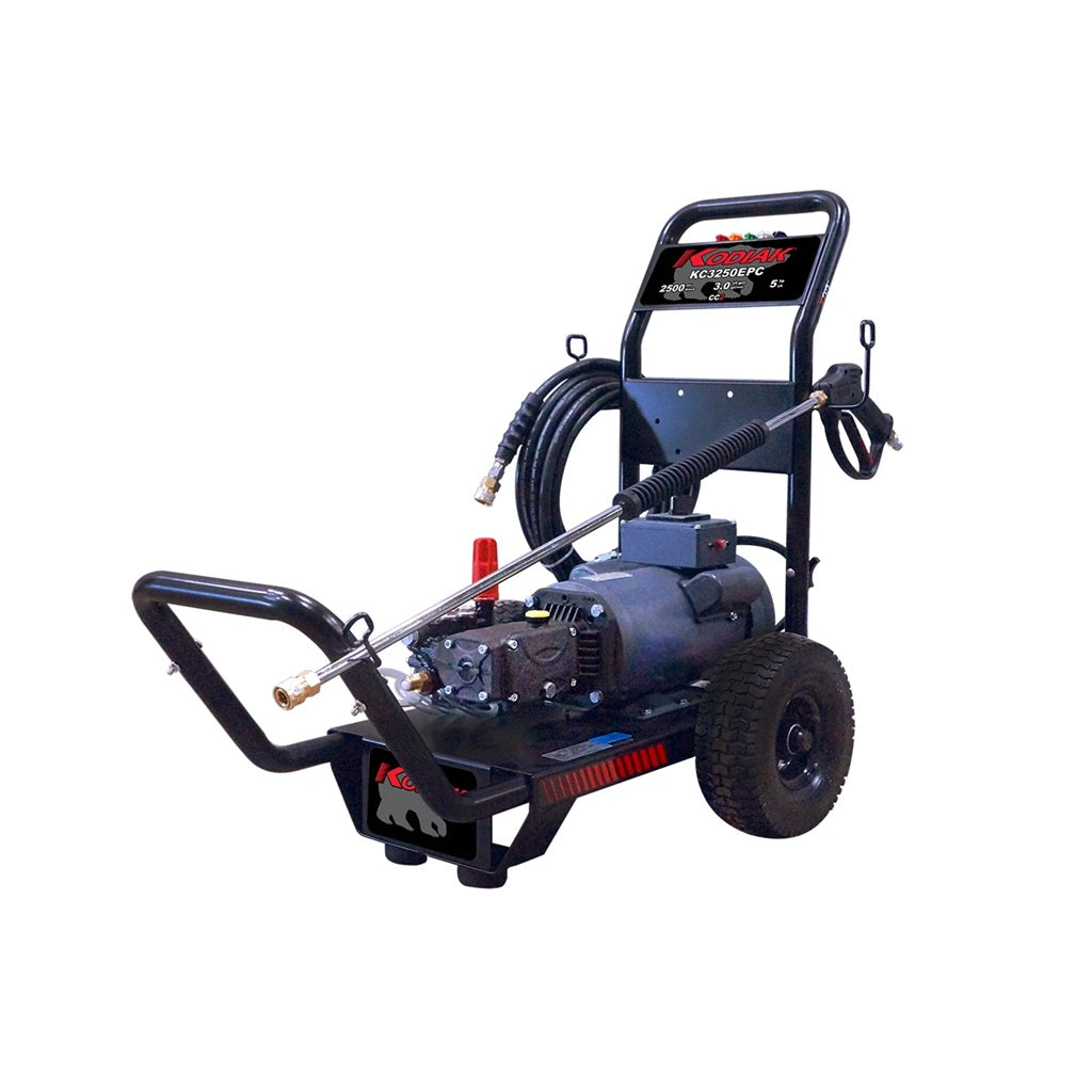 Kodiak 240 Volt 2500 PSI 3.0 GPM Commercial Electric Pressure Washer KC3250EPC - Heavy-Duty Cleaning for Driveways, Decks & Outdoor Surfaces