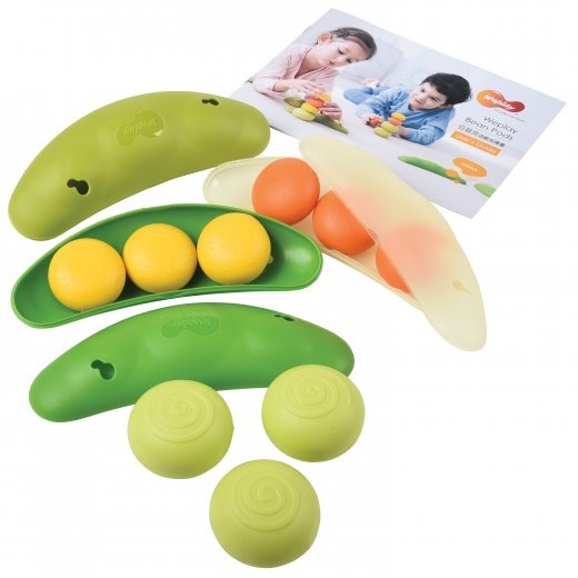 Tactile Sensory Bean Pods Play Set for Kids - Fine Motor Skills Development & Sensory Exploration Toy for Toddlers - Perfect for Montessori Learning, Autism Therapy, and Early Childhood Education