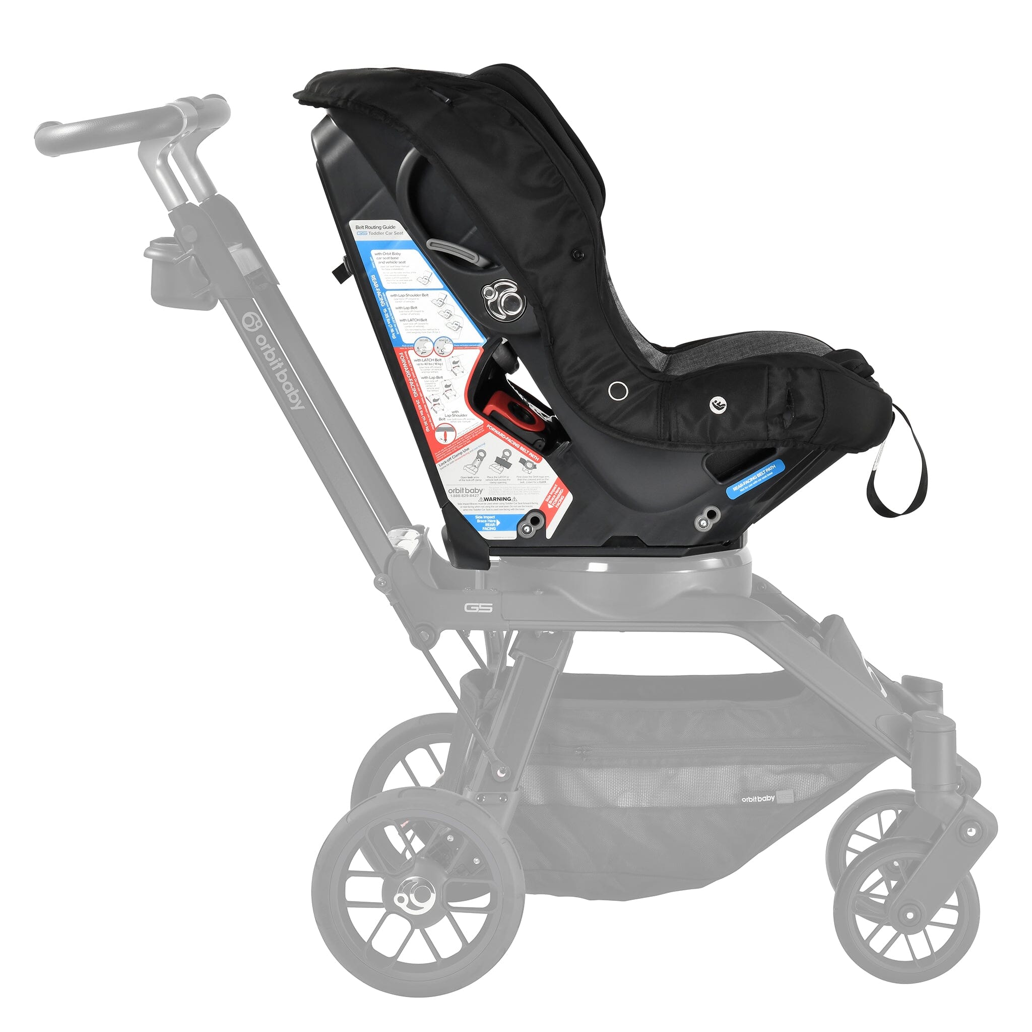 Orbit Baby G5 Convertible Toddler Car Seat – Safe & Comfortable for Kids 1-5 Years | Perfect for Travel, Daily Commute & Family Road Trips