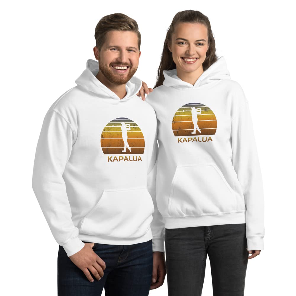 Kapalua Maui Hawaii Golf Hoodie - Unisex Pullover for Golf Fans & Players | Perfect for Golf Courses, Casual Wear & Outdoor Activities