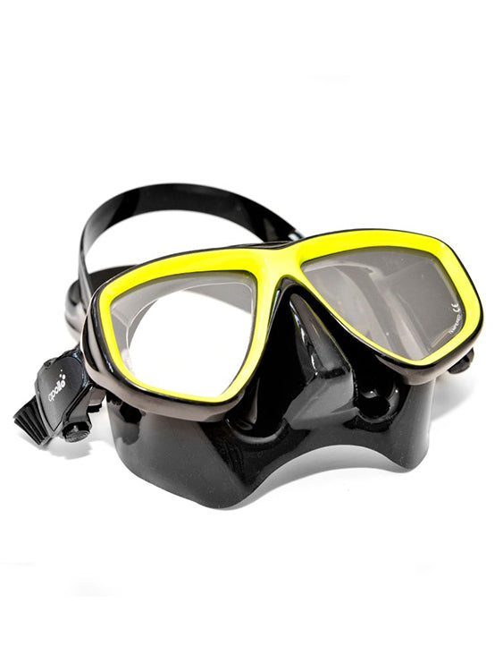 Black Silicone / Yellow Frame