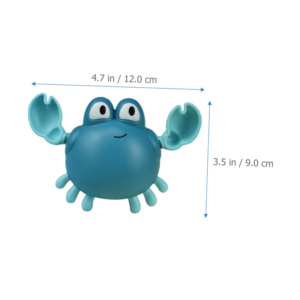 VICASKY 4-Piece Wind-Up Bath Toy Set - Cute Animal Swimming Toys for Kids, Fun Bathtub Time with Floating Duck Frog Turtle - Perfect Toddler Bath Time Gifts & Sensory Play for Baby Boy Girl