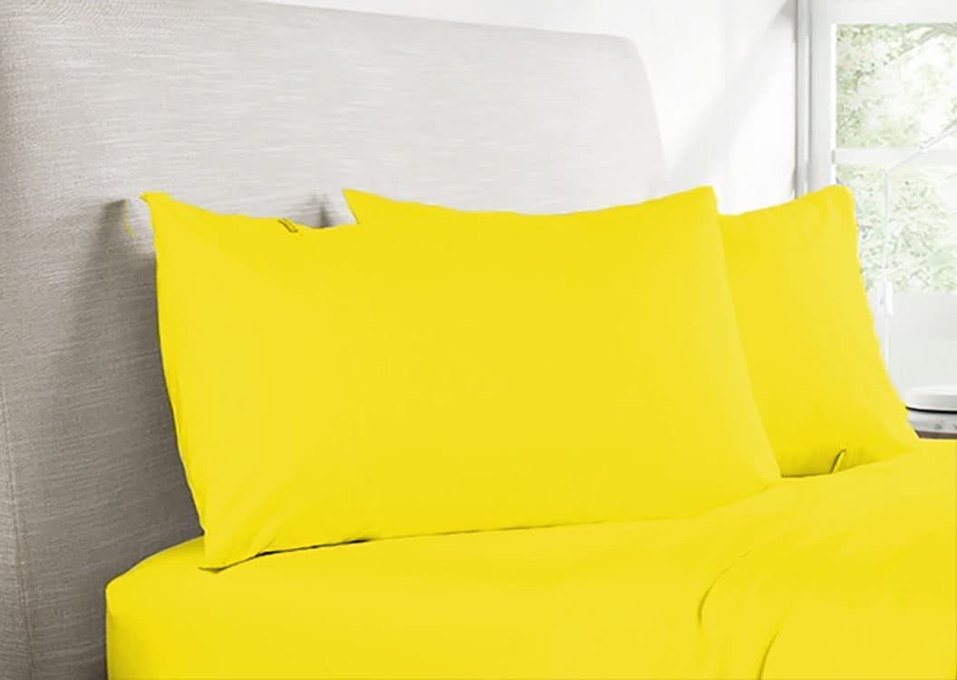 4-Piece Twin XL Sheet Set - 800 Thread Count 100% Ultra-Fine Cotton Luxury Bed Sheets - Extra Long Staple Cotton for Superior Softness - Fits Mattress Up to 15