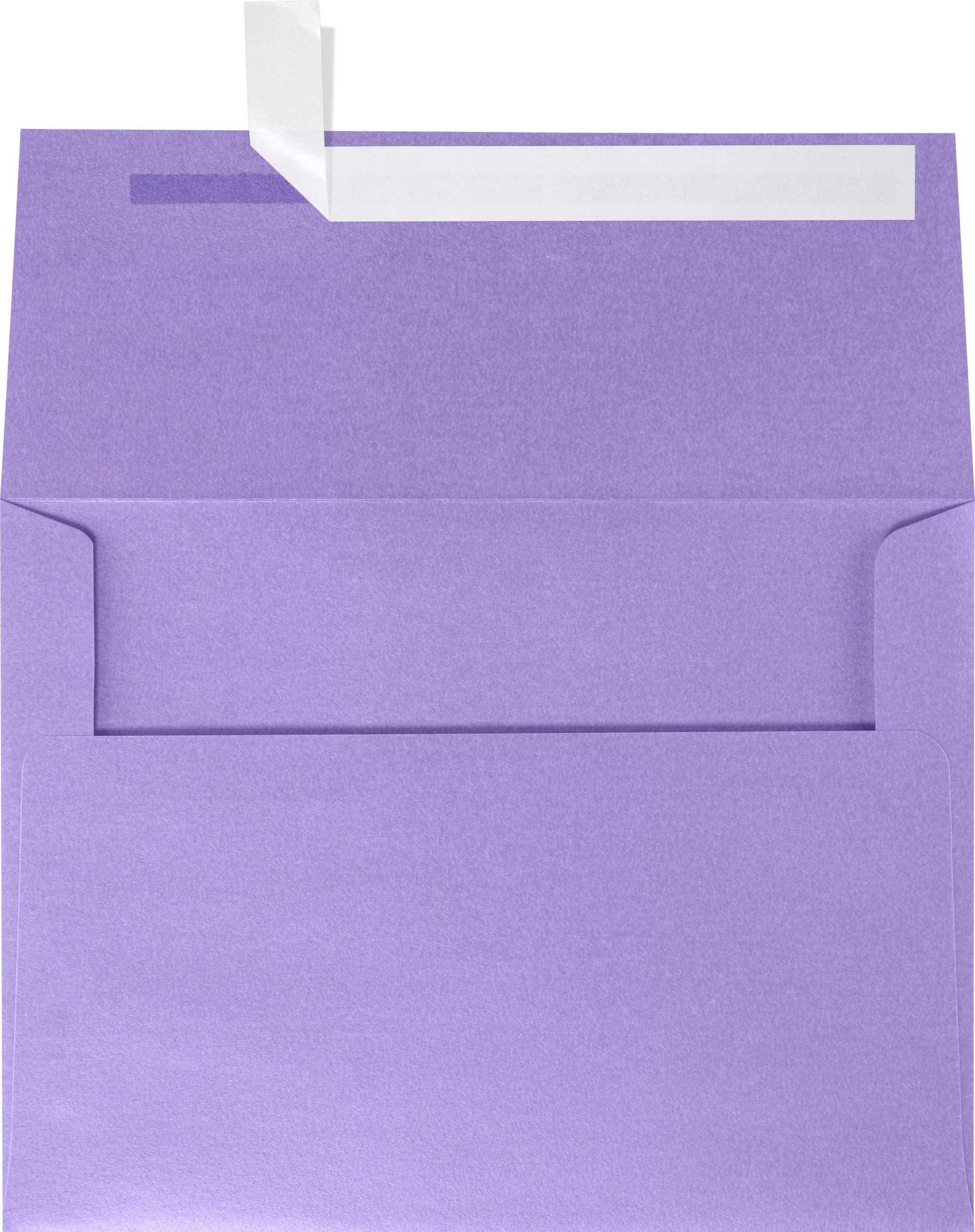 Premium A6 Invitation Envelopes - 4 5/8 x 6 1/4 Cards, 80lb Amethyst Metallic, Printable Wedding & Event Envelopes with Peel & Press Seal, 1000 Pack (4 3/4 x 6 1/2, Purple) - Perfect for Weddings, Parties, Business Events & Formal Invitations
